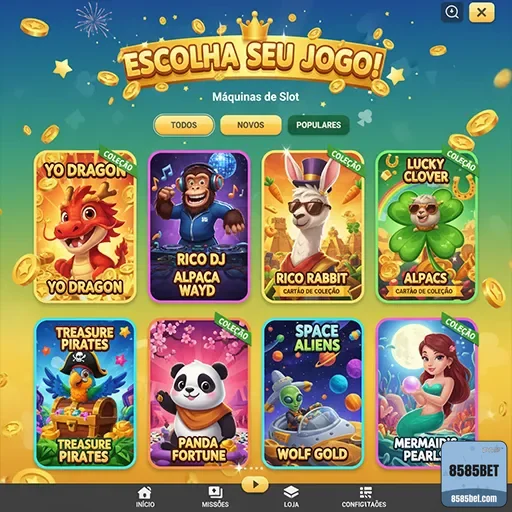 8585bet - app exclusivo - Interface do App