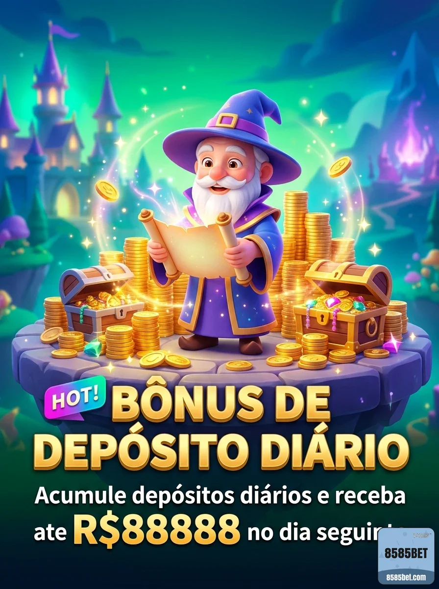8585bet - bônus exclusivo - Bônus de Primeiro Depósito